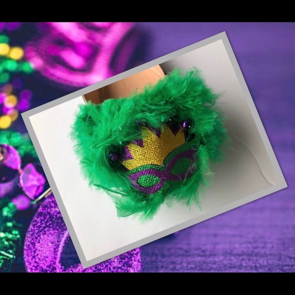 Women’s Custom Mardi Gras Inspired Ballet Shoes - Picture 2 of 8